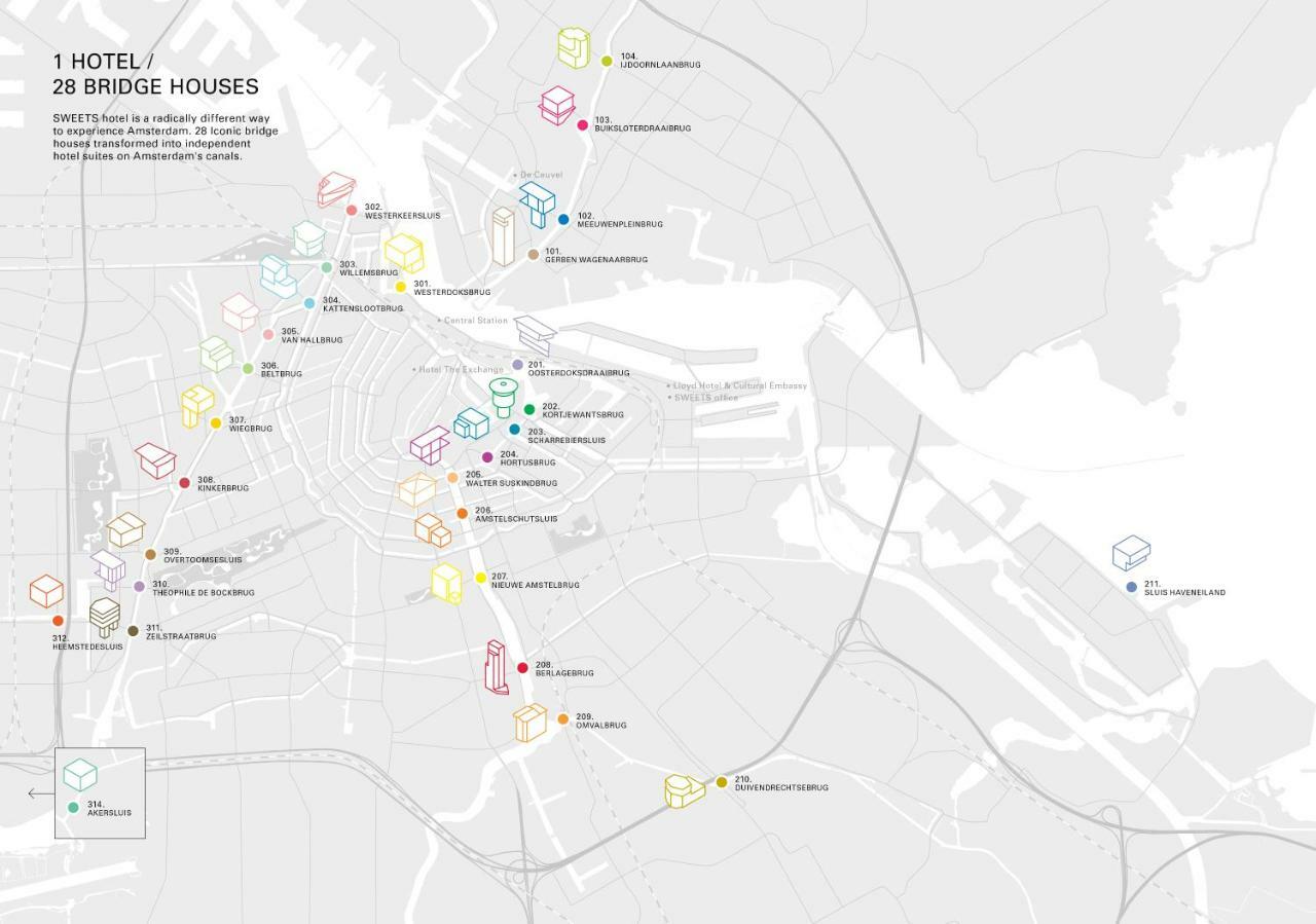 Apartament Sweets - Overtoomsesluis Amsterdam Zewnętrze zdjęcie